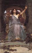 John William Waterhouse Circe Offering the  Cup to Odysseus oil painting artist